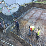 Basement construction in Dublin and Leinster.