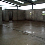 Agricultural shuttering project before and after (2 of 4)