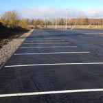 Commercial paving, Lidl car park, Newbridge