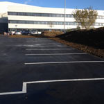 Commercial paving, Lidl car park, Newbridge