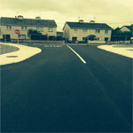 Commercial paving, Lidl car park, Newbridge