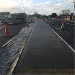 Commercial paving, Lidl car park, Newbridge