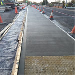 Commercial paving, Lidl car park, Newbridge