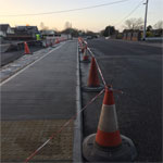 Commercial paving, Lidl car park, Newbridge