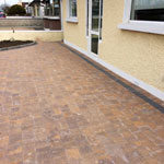 Baldoyle residential paving front of house - after