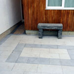 Baldoyle residential paving back and side passage - after