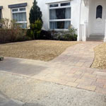 Residential paving, stone and brickwork