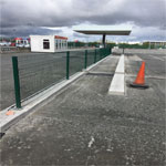 Slipform kerbing in Dublin and Leinster.